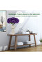 5Pcs Artificial Hydrangea Flowers with Vase, Silk Fake Flowers Arrangements for Home Office Decor - 3