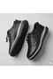 (Forex) Genuine Leather Inside and Outside Comfort Lightweight Very Comfortable Men's Shoes Black