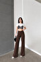 Women's Spreader Stone Detailed Wide Leg Elasticated Sweatpants