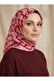 وشاح حريري - 9172D-01 - تيفيل - وردي، أحمر