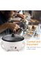 800W Electric Coffee Roaster & Popcorn Maker 2L Nut Roasting Machine Adjustable Temperature - 2