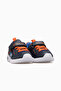 Denter boys' casual sneakers 26y buck3082 navy/orange - 5