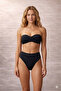 Strapless Bikini Top — Twist Detail, Push-Up Padding, Gathering Effect - 4