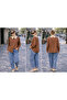 Chestnut Brown Retro Vintage Shirt - 2