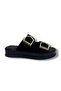 Champs-elysees k105-26 suede double strap anatomical sole women's slipper - 2