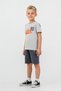 Boys' Bermuda Suit, 100% Cotton - 6