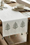 Bohem Linen Punch Embroidery Runner - 3