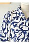Women's Viscose Shirt Long Sleeve Patterned Comfortable Fit Casual Stylish Woven Shirt - 4