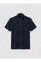 Southblue Zippered Polo Collar Men's T-Shirt - 2