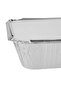 10 pcs Rectangular Aluminium Containers with Lid 680 cc - 2