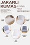 High Quality New Bohemian Patterned Stretchable Jacquard Fabric Large Oval Kitchen Chair Cover (1 Piece) - 6