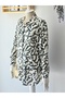 Women's Viscose Shirt Long Sleeve Patterned Comfortable Fit Casual Stylish Woven Shirt - 2