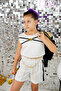 Rumi K-Pop Jacket Blouse Shorts 3 Piece Girl's Costume - 5