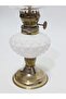 Antique Opal Glass Gas Lamp 023 - 2