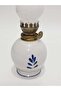 Antique Porcelain Gas Lamp with Mill Motif 008 - 2