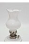 Antique Porcelain Gas Lamp with Flower Motif 044 - 3