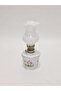 Antique Porcelain Gas Lamp with Flower Motif 044