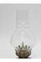 Floral Patterned Antique Porcelain Gas Lamp 026 - 3