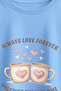 Premium 100% Cotton Oversize Heart Printed Unisex T-Shirt Special Design - 3