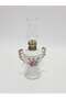 Floral Patterned Antique Porcelain Gas Lamp 030