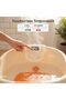 Foldable Baby Bathtub with Anti-Skid Base | Portable Bath Tub for Babies 0-3 Years (Orange) - 5