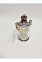 Floral Patterned Antique Porcelain Gas Lamp 025 - 4