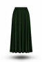 Women's Sandy Fabric Piece Fish Unlined Quality Summer Plus Size Mother Skirt