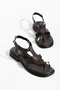 Women's T-Strap Flip-Flop Sandals - 4