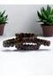 Red Matte Tiger's Eye Natural Stone Rolex Bracelet - 2