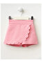 Gabardine Cotton Pink Short Skirt