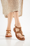 Women's T-Strap Flip-Flop Sandals - 5