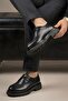 Mateo X Black Men's Leather Shoes - 4