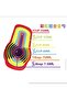 Cake Pastry Cookie Preparation Measuring Cup Set 5-Piece Plastic Practical Measuring Tool - 3