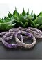 Amethyst Square Natural Stone Rolex Bracelet - 2