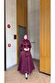 Flounce Button Detailed Dress