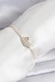 Swan Model Zircon Stone Gold Color Elevator Waterway Bracelet