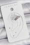 Brass Silver Color Zircon Stone Cartilage Model Women's Earrings - 2