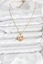 316L Steel Chain Gold Color Heart Figured Women's Necklace - 2