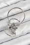 Brass Ring Model Silver Color Cartilage Earrings Bezoss - 2