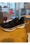 Etayger Unisex Sneaker Black Thick Sole Stylish and Comfortable Lightweight Massage Sole Sports Shoes E1002 - 5