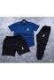 3-Piece Football Player Suit T-Shirt Shorts Tracksuit Unisex