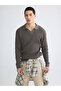 I Devrik Roba Collar Men's Knitwear Sweater from Freezen Store