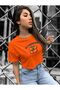 El Pomodoro Printed Crop T-Shirt 3Ut5