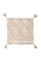 غطاء وسادة مزين بالشراشيب من NEVAVM مقاس 45x45 سم - 6