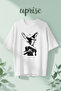 Parasyte Manga Printed Cotton Oversize T-Shirt