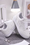 Women's Star Pattern Sneaker White Sports Shoes - 5