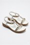 26Y240-2 Anatomical Comfortable Flexible Stone Detailed Rubber Women's Sandals - 5