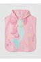 Printed Baby Girl Poncho Towel (S6)