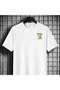 Tequila Ocean Therapy Tee Design Printed Short Sleeve Crew Neck White - Beige Unisex Oversize T-Shirt - 2