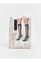 15 Denier Women's Knee High Socks 2-Pack (S6) - 4